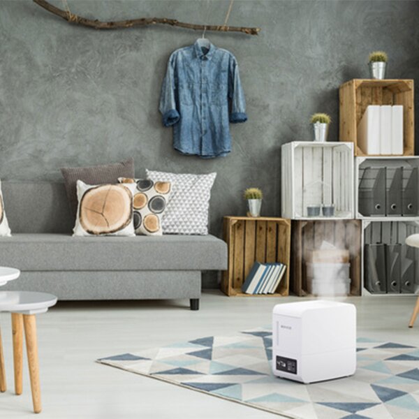 Warm mist deals console humidifier